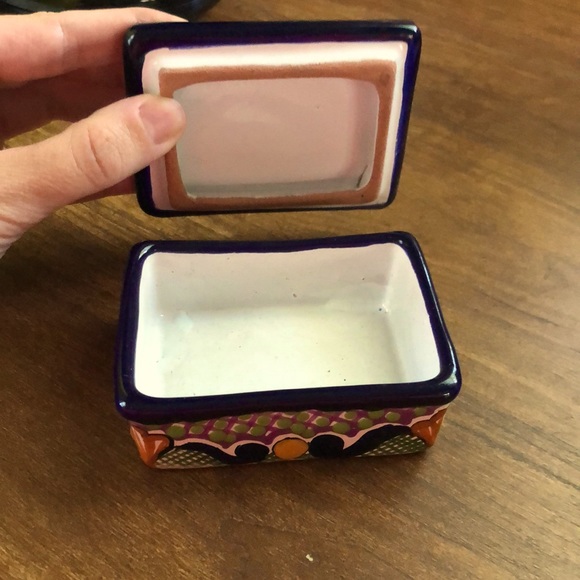 Ceramic Talavera Box - Picture 3 of 6